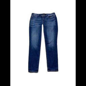 Buckle Black High-Rise Skinny Size 33 Tummy Control Dark Wash Jeans Fit No53